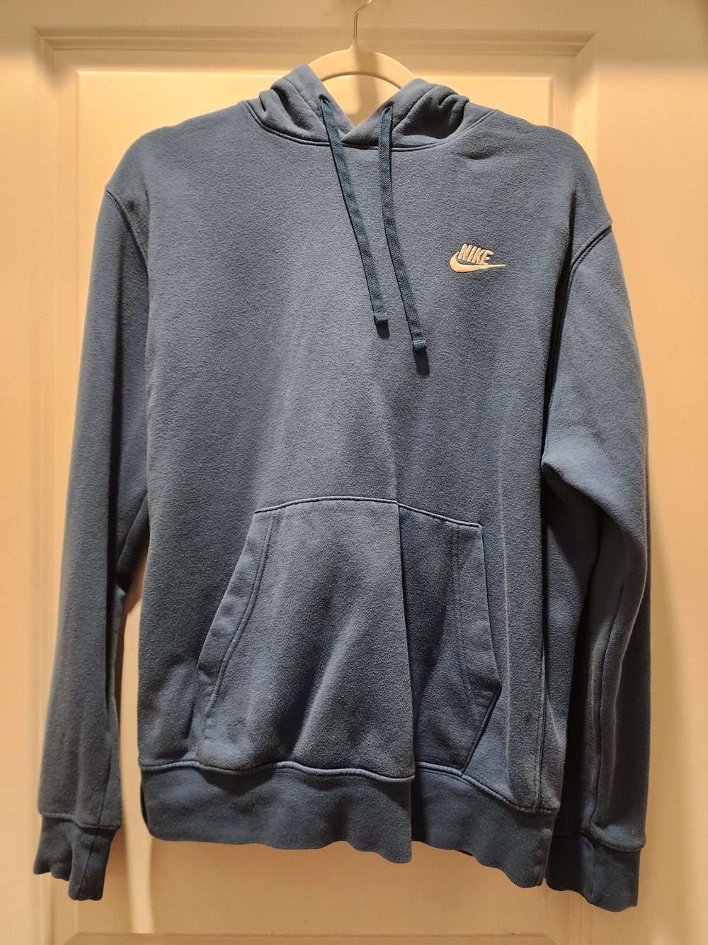 Nike Women's Blue Pullover Hoodie Size Medium